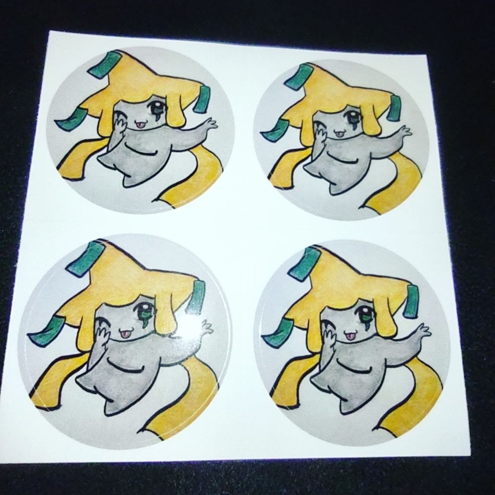 Custom Pokemon Jirachi Sticker